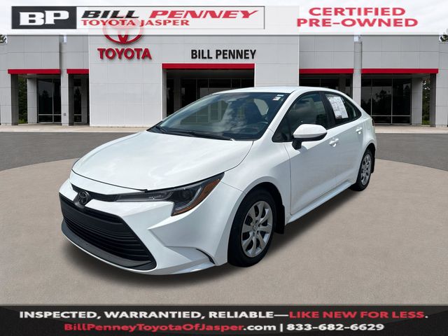 Ice Cap 2025 Toyota Corolla Sedan Front-Wheel Drive Continuously Variable Transmission