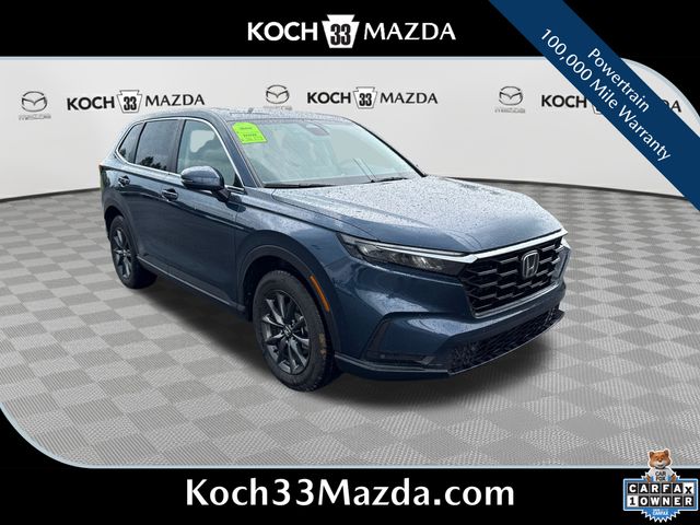 Blue Metallic 2026 Honda CR-V SUV / Crossover All-Wheel Drive Continuously Variable Transmission