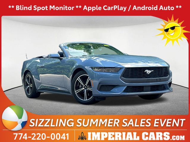 Blue Ember Metallic 2025 Ford Mustang Convertible Rear-Wheel Drive Automatic