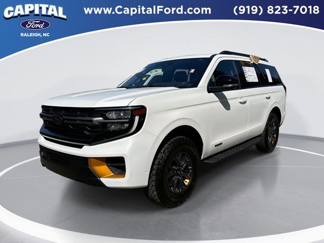 Star White Metallic Tri-Coat 2025 Ford Expedition SUV / Crossover Four-Wheel Drive Automatic