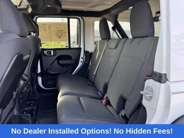 2024 Jeep Wrangler Rubicon White at Bayway Cadillac of The Woodlands
