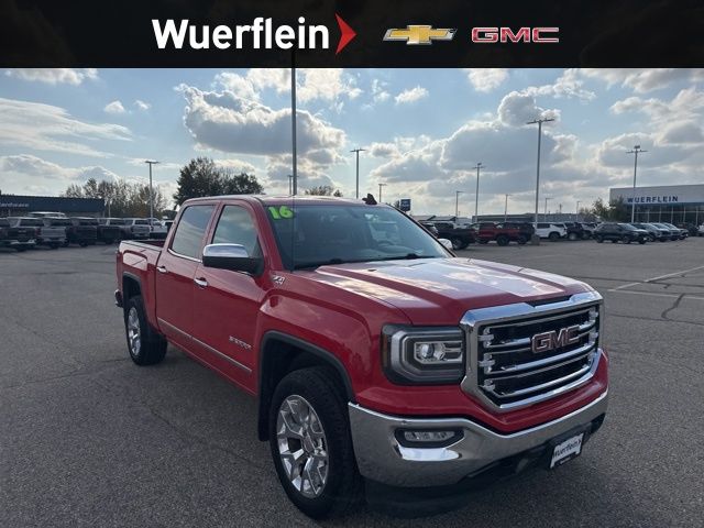Cardinal Red 2016 GMC Sierra 1500 Pickup Truck Four-Wheel Drive 6-Speed Automatic Overdrive