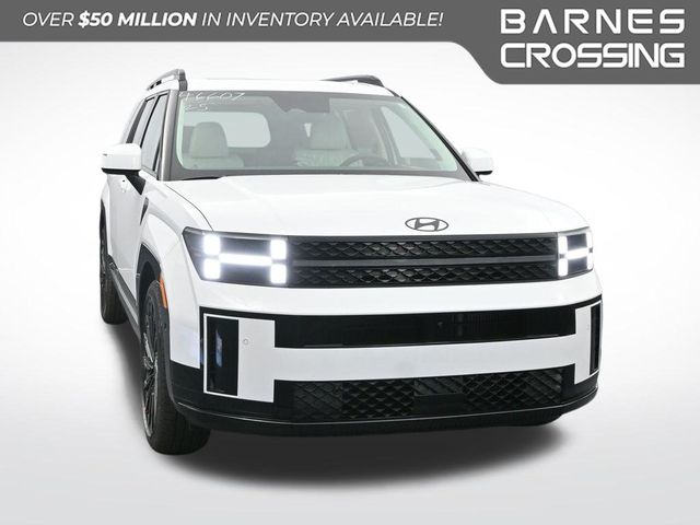 Serenity White 2025 Hyundai Santa Fe Calligraphy FWD SUV / Crossover Front-Wheel Drive Automatic