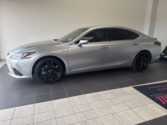 2024 Lexus ES 350 F Sport Silver at Westside Lexus