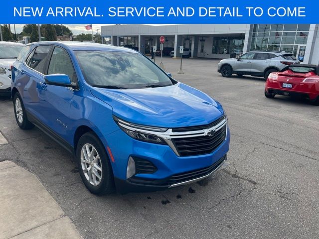 Riptide Blue Metallic 2024 Chevrolet Equinox SUV / Crossover Front-Wheel Drive 6-Speed Automatic Overdrive