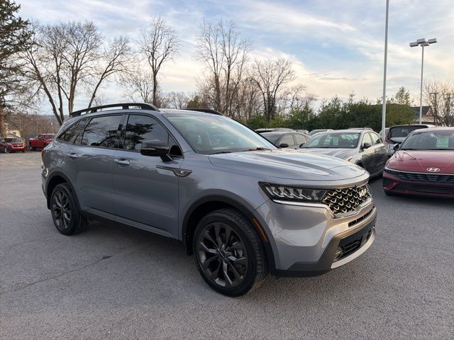 Everlasting Silver 2023 Kia Sorento X-Line EX AWD SUV / Crossover All-Wheel Drive 8-Speed Dual Clutch