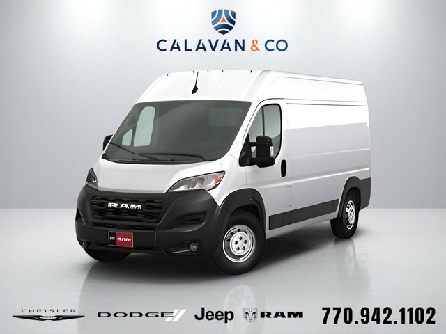 Bright White Clearcoat 2025 RAM ProMaster 1500 Tradesman 136 High Roof Cargo Van FWD Van Front-Wheel Drive 9-Speed Automatic
