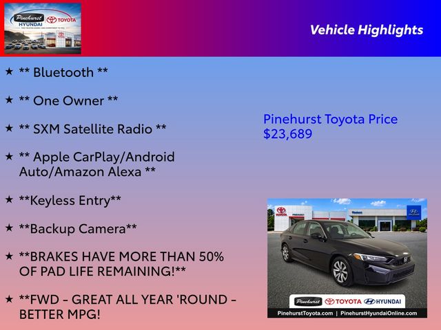Used 2025 Honda Civic Sedan