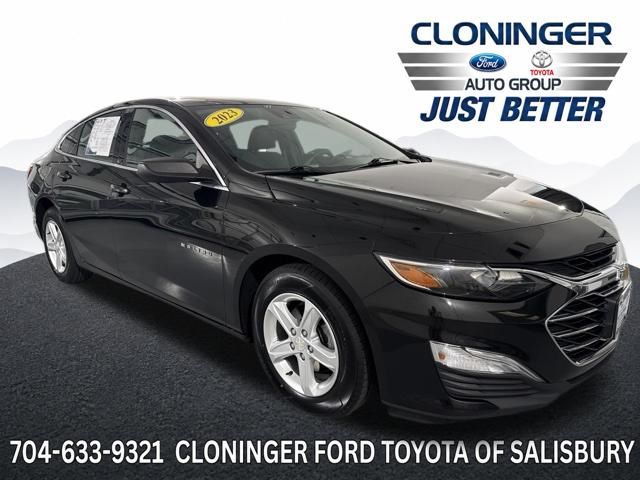 Black Metallic 2023 Chevrolet Malibu Sedan Front-Wheel Drive Continuously Variable Transmission