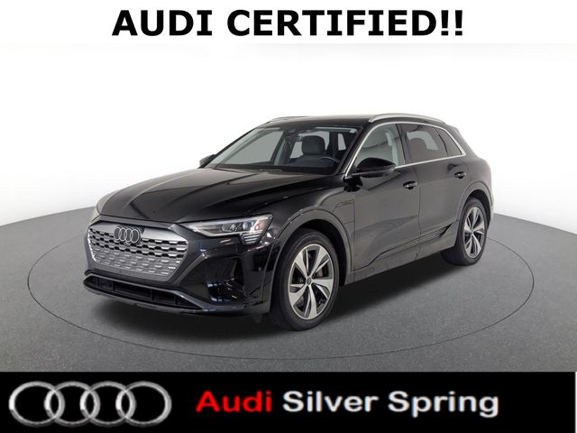 used 2024 Audi Q8 e-tron car, priced at $43,281