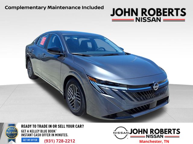 Gray (Gun Metallic) 2026 Nissan Sentra Sedan Front-Wheel Drive Continuously Variable Transmission