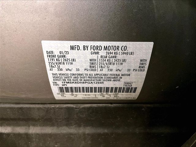 2023 Ford Explorer XLT Silver at Grove City Ford