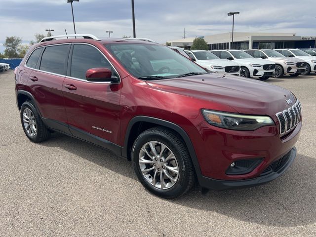 Velvet Red Pearlcoat 2020 Jeep Cherokee Latitude Plus FWD SUV / Crossover Front-Wheel Drive 9-Speed Automatic