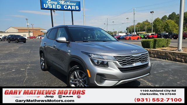 Steel Gray 2022 Kia Seltos SUV / Crossover All-Wheel Drive Continuously Variable Transmission