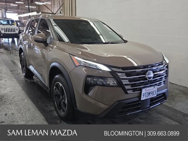 Baja Storm Metallic 2025 Nissan Rogue SUV / Crossover All-Wheel Drive Continuously Variable Transmission