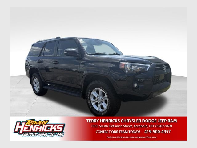 Midnight Black Metallic 2023 Toyota 4Runner SUV / Crossover Four-Wheel Drive 5-Speed Automatic