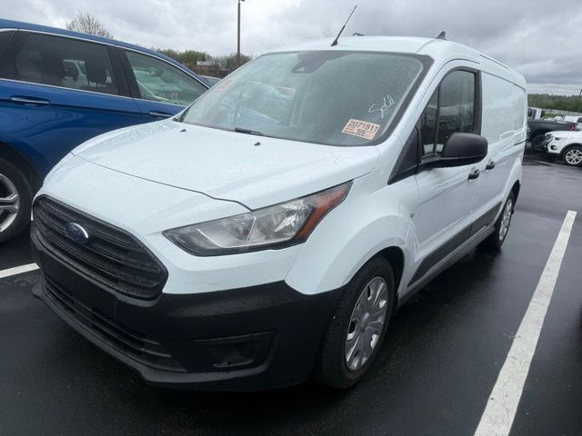 Frozen White 2020 Ford Transit Connect Cargo XL LWB FWD with Rear Cargo Doors Van Front-Wheel Drive 8-Speed Automatic