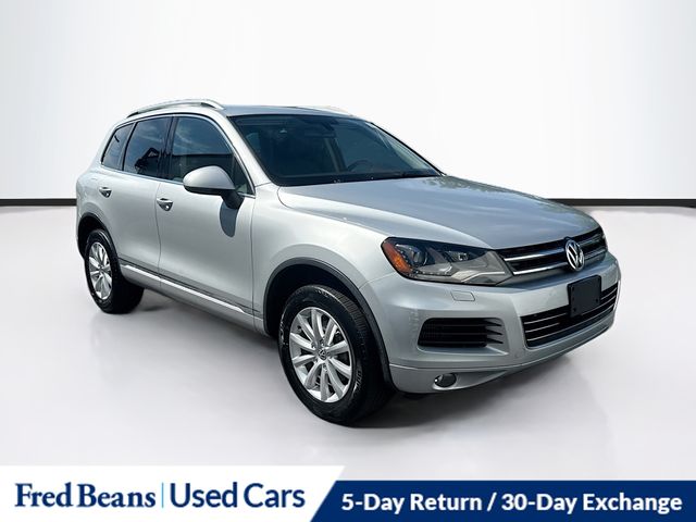 Cool Silver Metallic 2012 Volkswagen Touareg SUV / Crossover 8-Speed Automatic