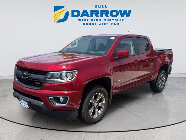 Cajun Red Tintcoat 2017 Chevrolet Colorado Pickup Truck Four-Wheel Drive 8-Speed Automatic