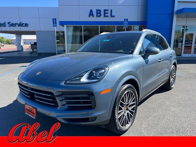 Biscay Blue Metallic 2020 Porsche Cayenne SUV / Crossover All-Wheel Drive 8-Speed Automatic