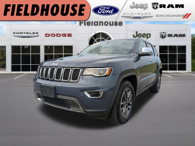 Pacific Blue Clearcoat 2020 Jeep Grand Cherokee SUV / Crossover Four-Wheel Drive 8-Speed Automatic