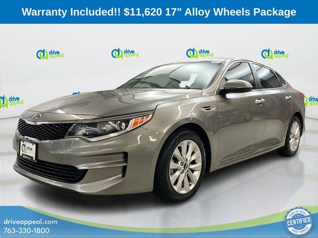 Titanium Silver 2018 Kia Optima LX Sedan Front-Wheel Drive 6-Speed Automatic