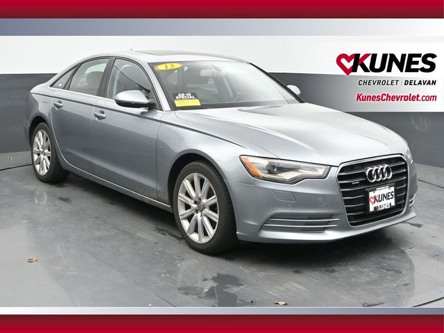 Quartz Gray Metallic 2013 Audi A6 2.0T quattro Premium Plus Sedan AWD Sedan All-Wheel Drive 8-Speed Automatic