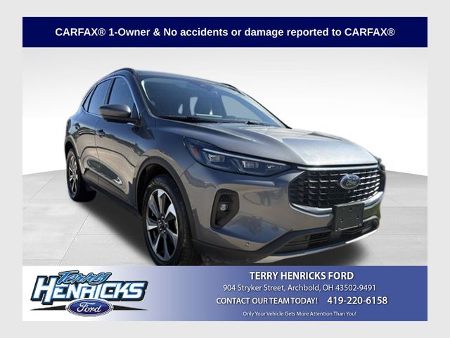 Carbonized Gray Metallic 2024 Ford Escape SUV / Crossover All-Wheel Drive 8-Speed Automatic