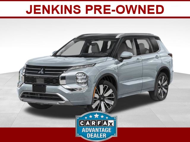 Moonstone Gray/Black Roof 2025 Mitsubishi Outlander SUV / Crossover Front-Wheel Drive Continuously Variable Transmission