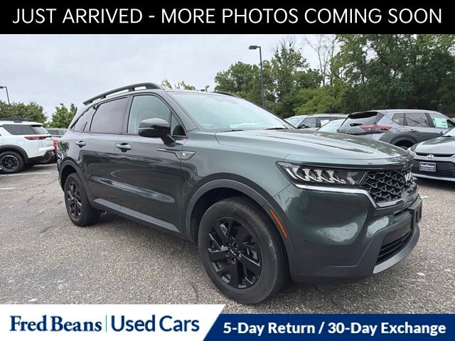 Aruba Green 2022 Kia Sorento SUV / Crossover All-Wheel Drive 8-Speed Automatic