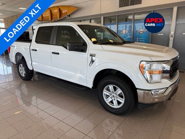 Oxford White 2021 Ford F-150 Pickup Truck Four-Wheel Drive Automatic
