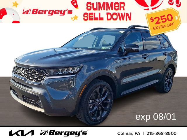 Gravity Gray 2023 Kia Sorento SUV / Crossover All-Wheel Drive 8-Speed Dual Clutch