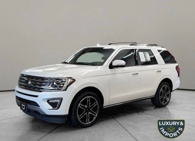 Star White Metallic Tri-Coat 2020 Ford Expedition Limited 4WD SUV / Crossover Four-Wheel Drive Automatic