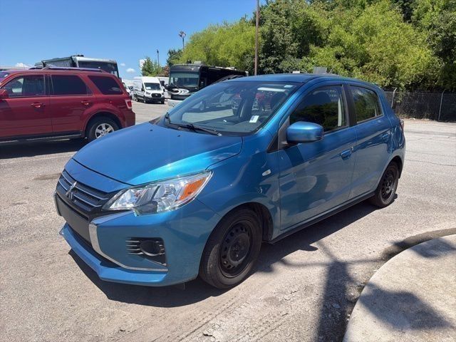 Blue 2021 Mitsubishi Mirage Hatchback  