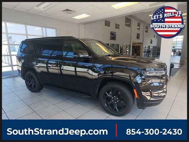 Diamond Black Crystal Pearlcoat 2025 Jeep Wagoneer SUV / Crossover 4X2 8-Speed Automatic