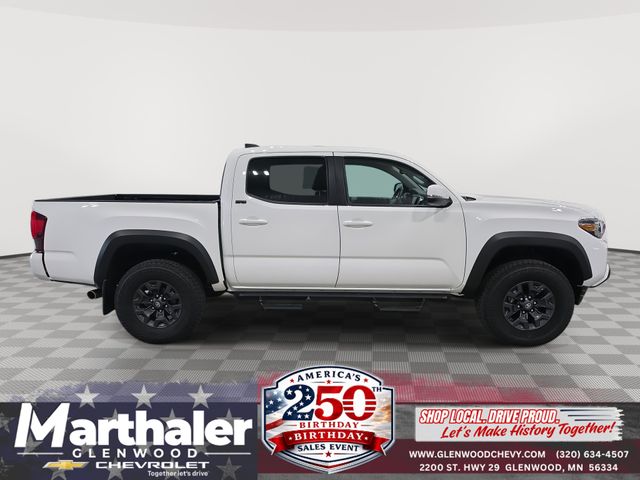 Super White 2021 Toyota Tacoma Pickup Truck Four-Wheel Drive 6-Speed Automatic
