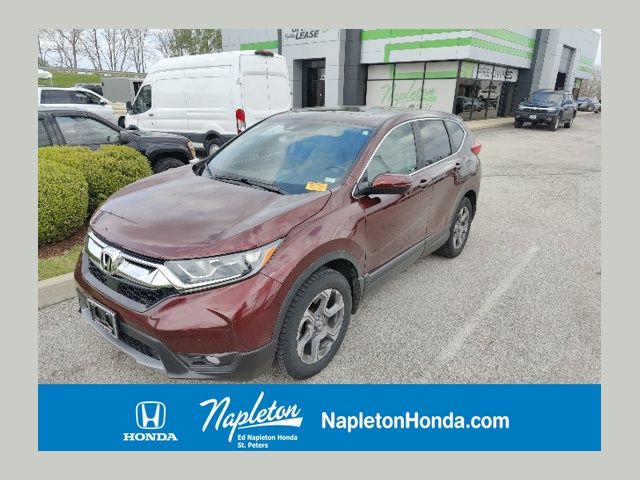 Molten Lava Pearl 2019 Honda CR-V EX-L AWD SUV / Crossover All-Wheel Drive Continuously Variable Transmission