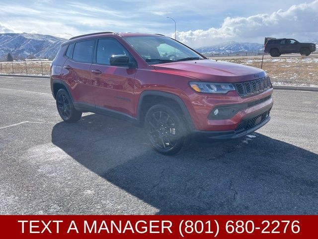 Red Hot Pearlcoat 2026 Jeep Compass SUV / Crossover Four-Wheel Drive 8-Speed Automatic