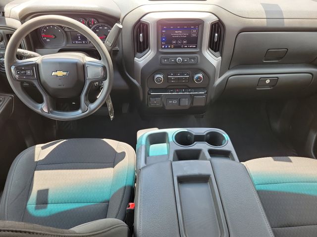 2022 Chevrolet Silverado 2500HD Custom White at Wharton Chevrolet GMC