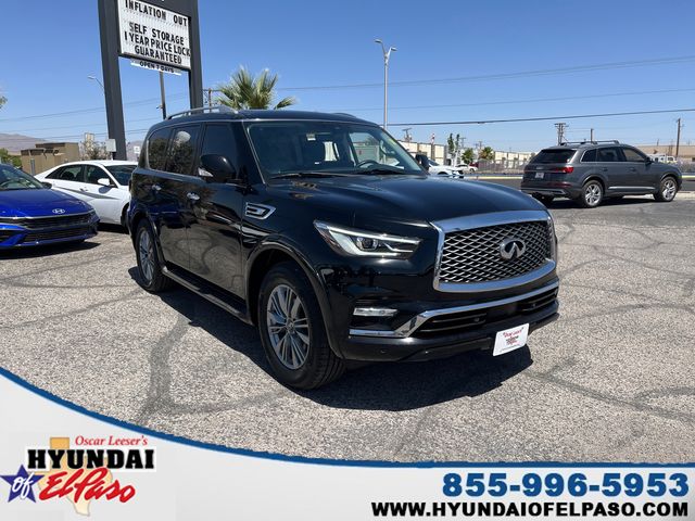 Black Obsidian 2022 INFINITI QX80 SUV / Crossover Rear-Wheel Drive 7-Speed Automatic