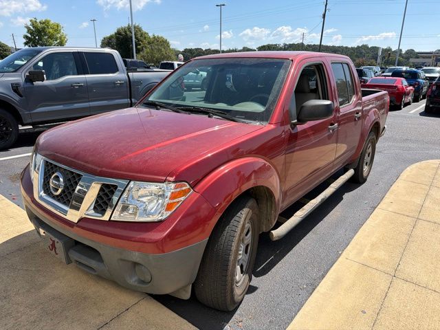 Cayenne Red Metallic 2013 Nissan Frontier Pickup Truck 4X2 5-Speed Automatic Overdrive