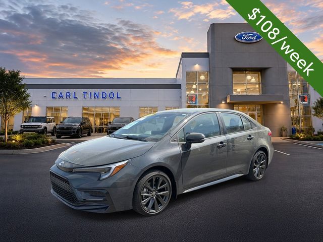 Underground 2025 Toyota Corolla Sedan Front-Wheel Drive Continuously Variable Transmission