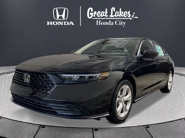 Black 2026 Honda Accord Sedan Front-Wheel Drive Continuously Variable Transmission