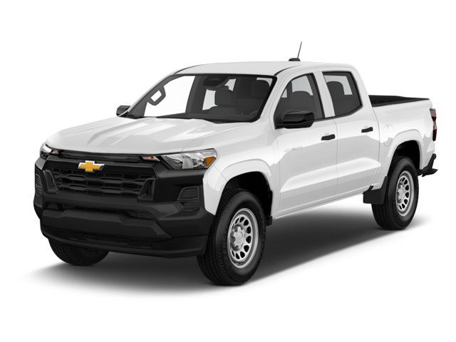 Summit White 2022 Chevrolet Colorado Work Truck Crew Cab 4WD Pickup Truck Four-Wheel Drive 8-Speed Automatic