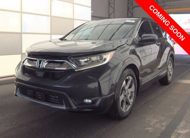 Gray (Gunmetal Metallic) 2019 Honda CR-V EX FWD SUV / Crossover Front-Wheel Drive Continuously Variable Transmission