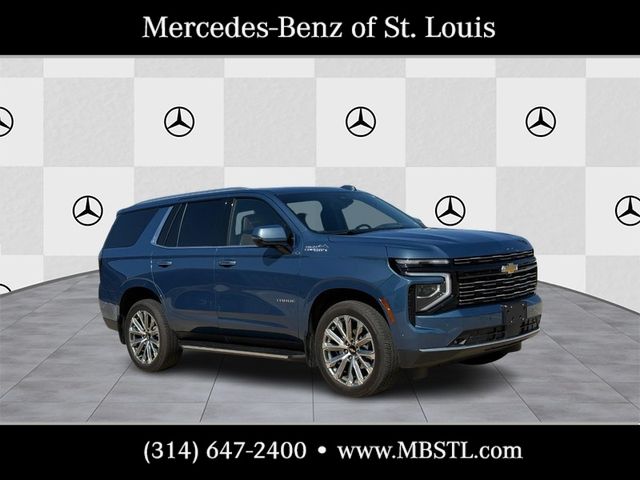 Lakeshore Blue Metallic 2025 Chevrolet Tahoe SUV / Crossover Four-Wheel Drive 