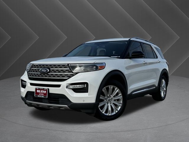 2022 Ford Explorer Limited White at Parkway Family Mazda