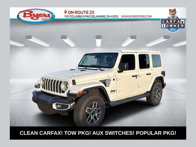 Bright White Clearcoat 2026 Jeep Wrangler SUV / Crossover Four-Wheel Drive 8-Speed Automatic