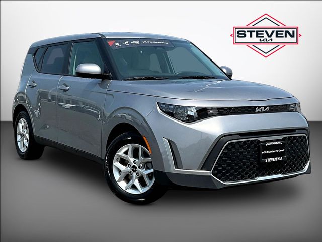 Steel Gray 2025 Kia Soul SUV / Crossover Front-Wheel Drive Continuously Variable Transmission