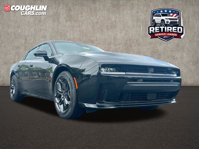 Diamond Black Crystal Pearlcoat 2026 Dodge Charger Sedan 8-Speed Automatic